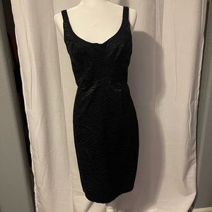 Black cocktail dress
